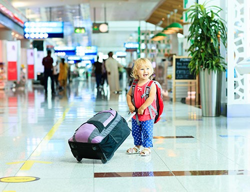 Child with Suitcase