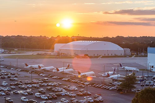 Airport Parking Lot