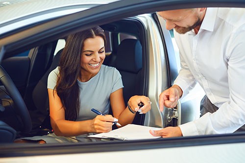 Renting a car