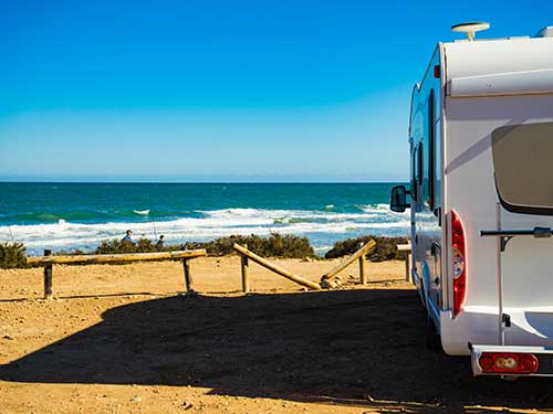 Family, Camper and the Beach a Recipe for an Amazing Time